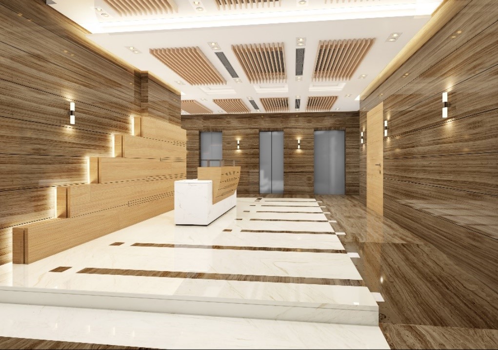 Lift Lobby for Commercial Building