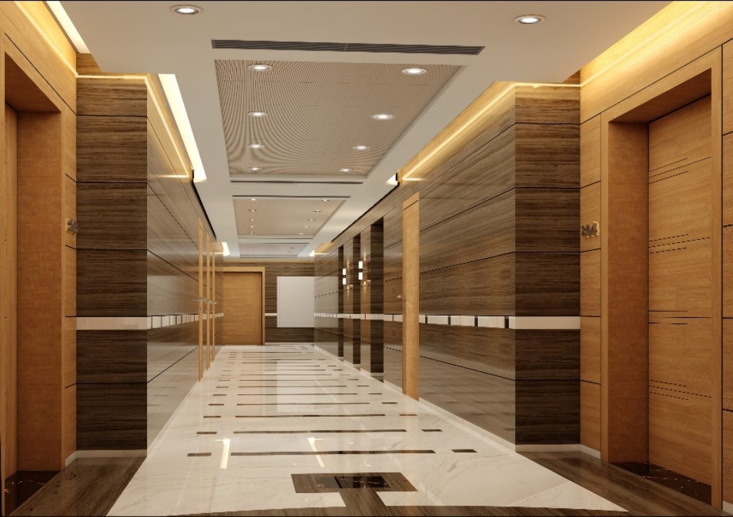 Lift Lobby for Commercial Building